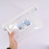 Lefthigh Plastic Boxes Organizing Container with Durable Lid and Secure Latching Buckles, Stackable and Nestable, 1 Pack with Buckle